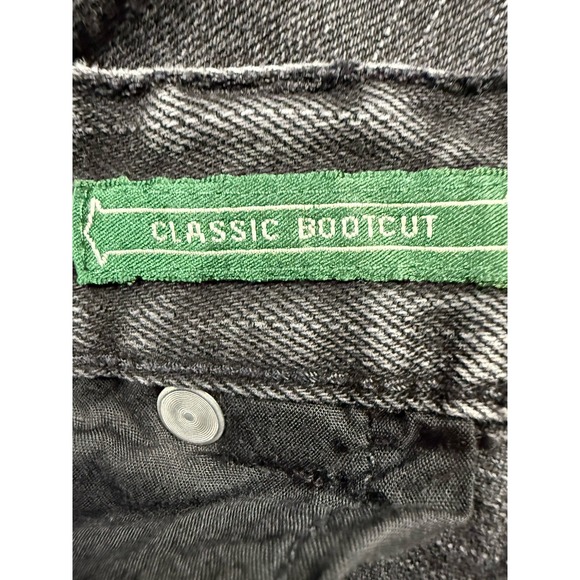 Lauren Ralph Lauren Women's Sz 14 Black‎ Denim Jeans Classic Bootcut Wide Bottom - Picture 13 of 16